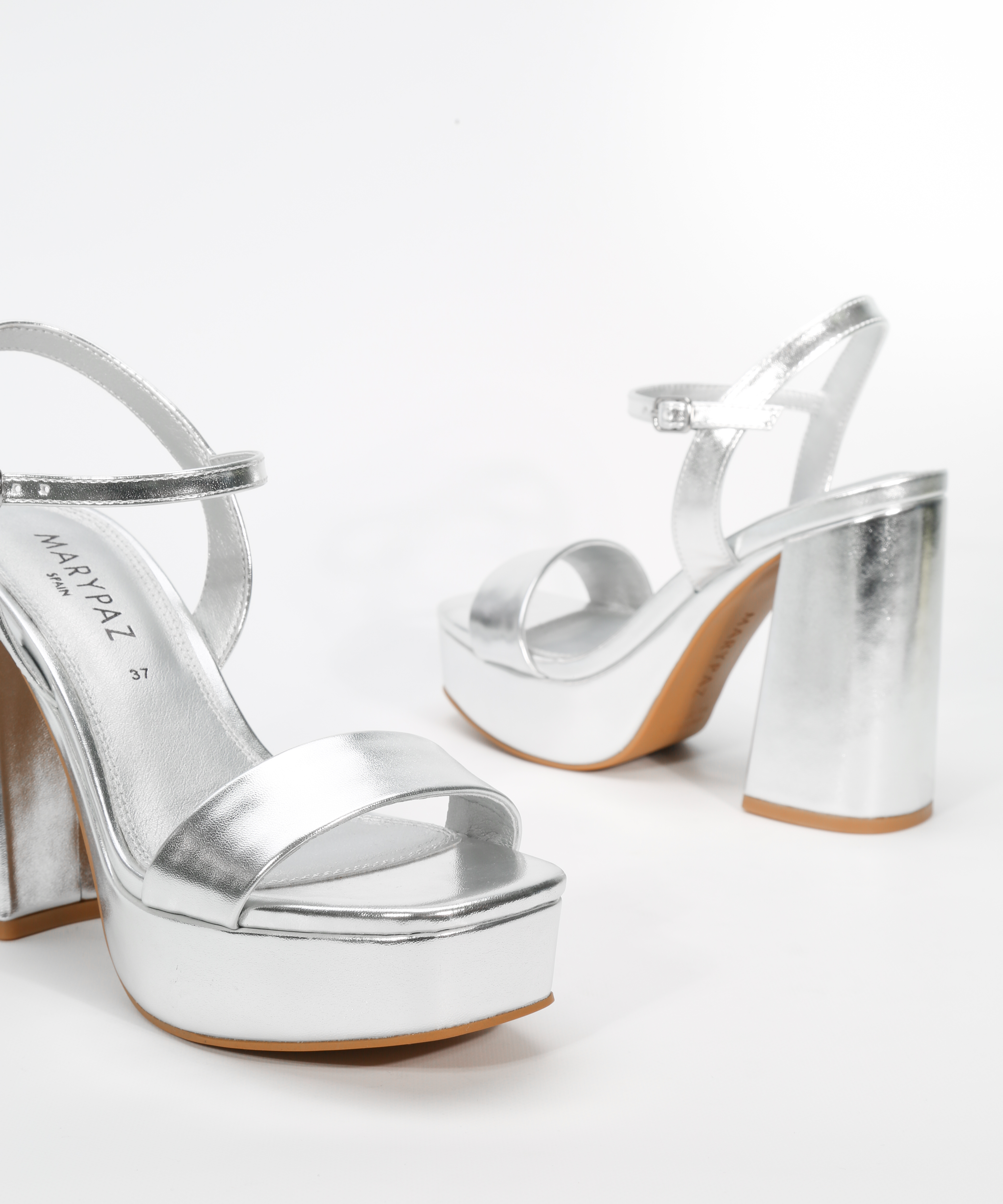 Sandalias de plataforma tacón ancho image number null